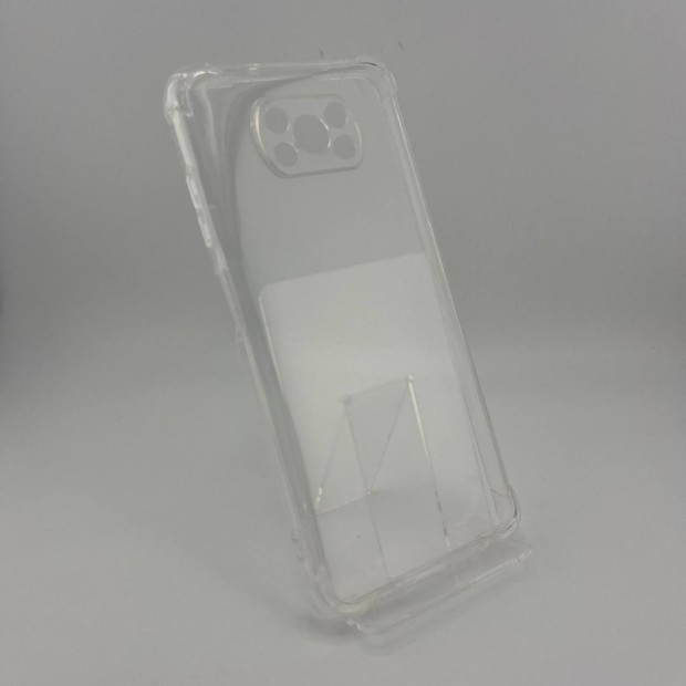 Силікон 6D Xiaomi Poco X3  /  Poco X3 Pro (ShutCam) (Прозорий)