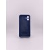 Силіконовий Оригінальний Чохол RoundCam для Apple iPhone 12 Mini (32) Глибокий Синій