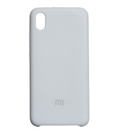 Силикон Original 360 Case Logo Xiaomi Redmi 7A (Серый)