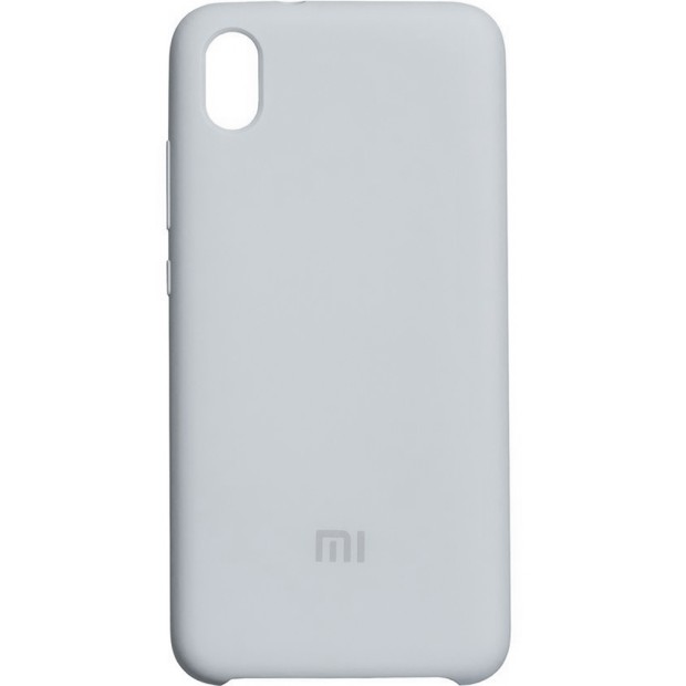 Силикон Original 360 Case Logo Xiaomi Redmi 7A (Серый)