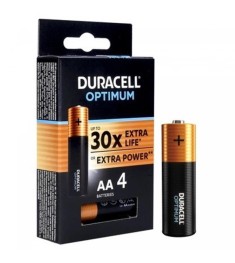 Duracell Battery LR06 AA MN1500 Optimum (4pcs)