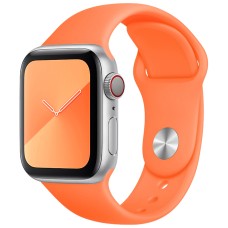 Ремешок Apple Watch Silicone 38 / 40 / 41mm (18) Orange