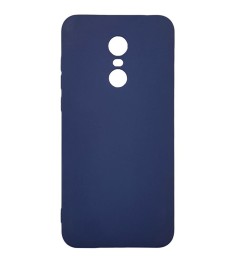 Силіконовий чохол iNavi Color для Xiaomi Redmi 5 (темно-синій)
