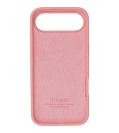 Силіконовий оригінальний чохол круглої форми для Apple iPhone 17 Air (76) рожево..