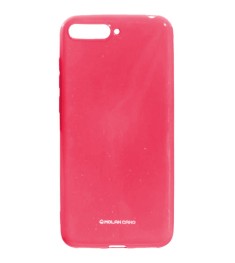 Силикон Molan Shining Huawei Y5 Prime (2018) / Honor 7A (Светло-красный)
