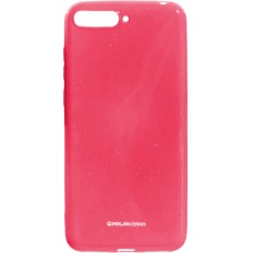 Силікон Molan Shining для Huawei Y5 Prime (2018)  /  Honor 7A (Світло-червоний)