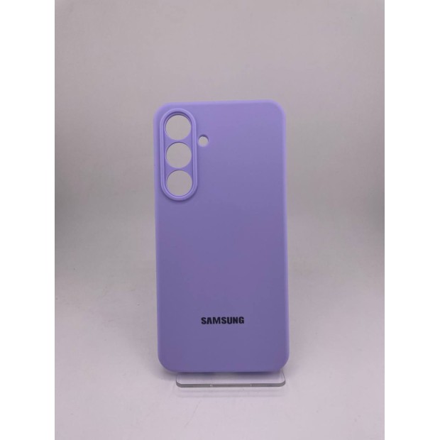 Чохол Silicone Case with MagSafe Samsung Galaxy S25 FE (Фіалковий)
