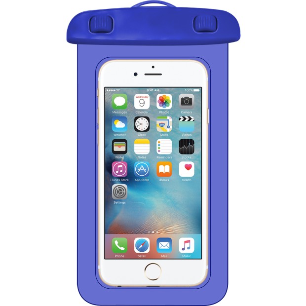 Водонепроницаемый карман WaterProof Aquabag Case (Синий)