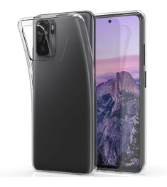 Силіконовий чохол WS для Xiaomi Redmi Note 10  /  Note 10S (Прозорий)
