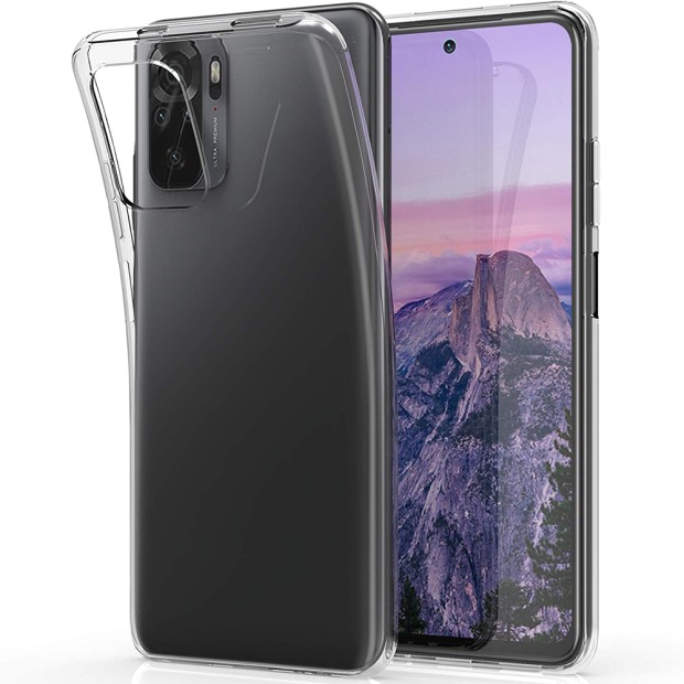 Силіконовий чохол WS для Xiaomi Redmi Note 10  /  Note 10S (Прозорий)