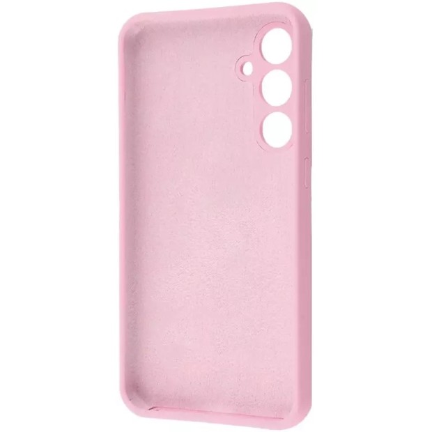 Силіконовий чохол Original Samsung Galaxy A55 (ShutCam) (Фламінго)