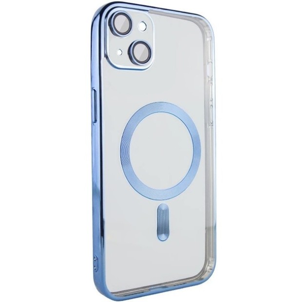 Чохол UMKU Shining з MagSafe для Apple iPhone 13 (Sierra Blue)