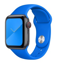 Ремешок Apple Watch Silicone 38 / 40 / 41 / SE (48) Ultramarine