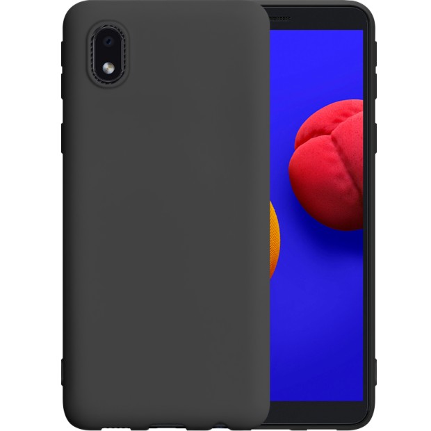 Силикон Graphite Samsung Galaxy A01 Core (2020) (Чёрный) Силикон Graphite Samsung Galaxy A01 Core (2020) (Чёрный)