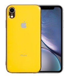 Силіконовий чохол Zefir для Apple iPhone XR (жовтий)