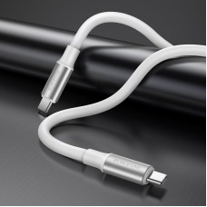 USB-кабель Borofone BX82 (Type-C до Type-C) (60W) (Білий)
