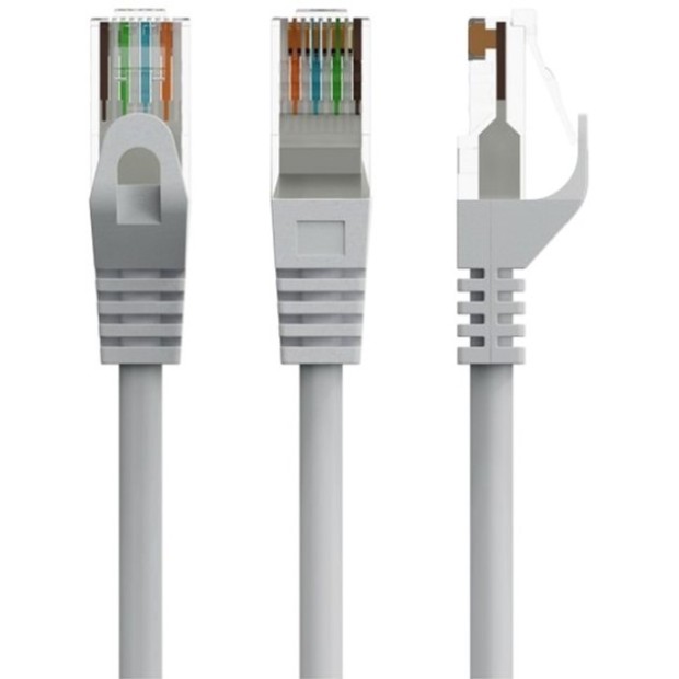 Патч-корд Cablexpert PP6U-1M Cat.6 (1 м) (Сірий)