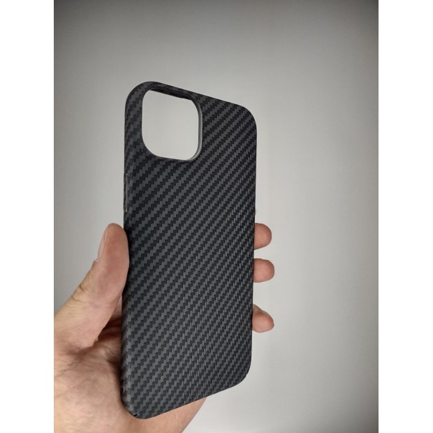 Case overlay Carbon MagSafe for Apple iPhone 15 Plus (Black)