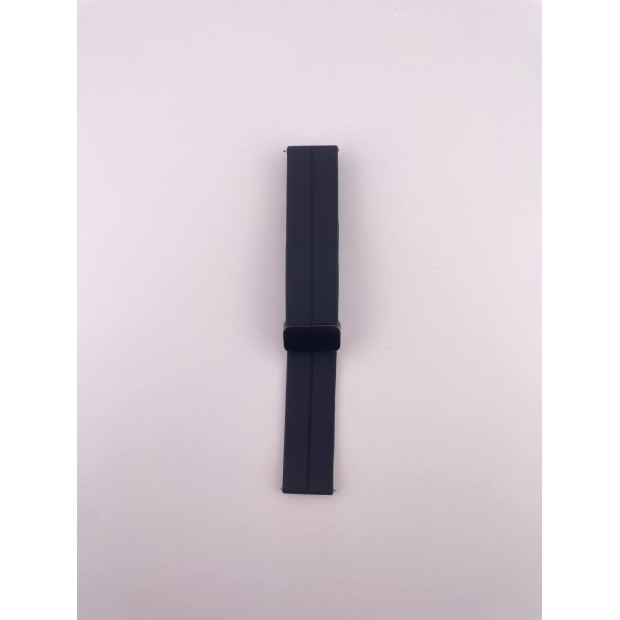 Ремешок для смарт-часов универсальный Magnetic Clip 20мм (Чёрный) Ремешок для смарт-часов универсальный Magnetic Clip 20мм (Чёрный)