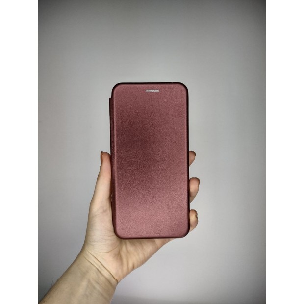 Чехол-книжка Оригинал Samsung Galaxy A24 (Бордовый)