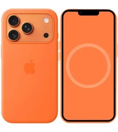 Чехол Ultra-thin Case MagSafe Apple iPhone 17 Pro (Orange)