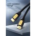 Кабель UGREEN HD101 HDMI - HDMI (1m) (Yellow/Black) (10115)