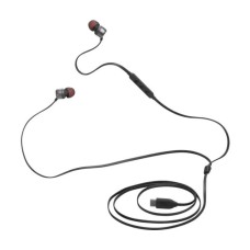 Дротові вакуумні навушники-гарнітура JBL Tune 310C (Type-C) (Чорні) JBLT310CBLK K