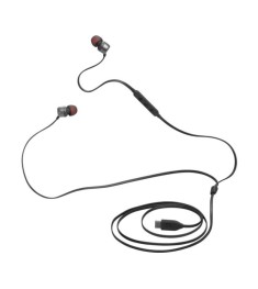 Дротові вакуумні навушники-гарнітура JBL Tune 310C (Type-C) (Чорні) JBLT310CBLK ..