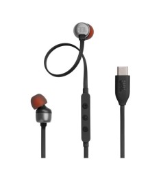 Проводные наушники-гарнитура вакуумные JBL Tune 310C (Type-C) (Black) JBLT310CBL..