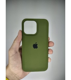 Силикон Original Round Case Apple iPhone 13 Pro (46) Deep Green