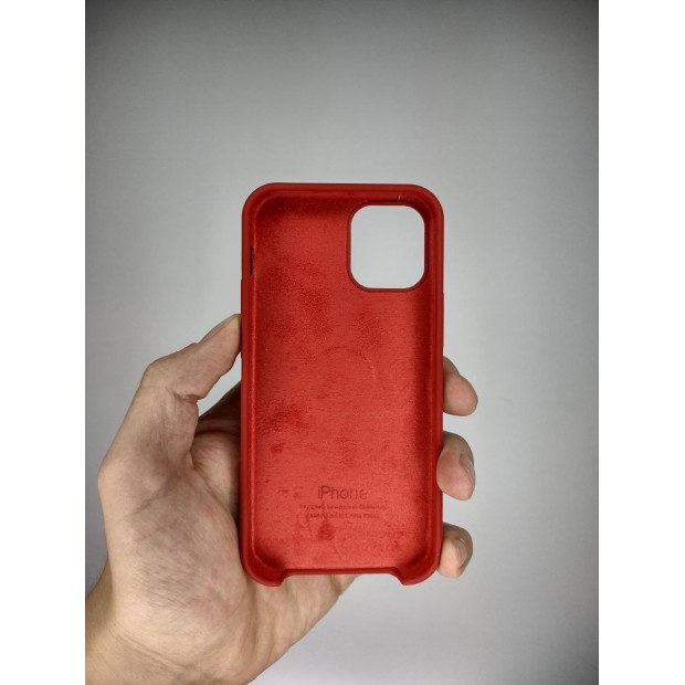 Силикон Original RoundCam Case Apple iPhone 11 Pro (26) Cherry