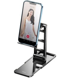 Настольный держатель-прищепка RTAKO ZM-050 360° (телефон/планшет) (Black)