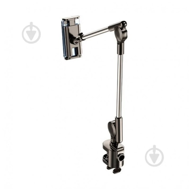 Настольный держатель-прищепка RTAKO ZM-050 360° (телефон/планшет) (Black)