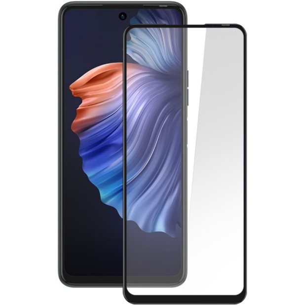 Захисне скло 5D Japan HD Tecno Pop 17P Чорне