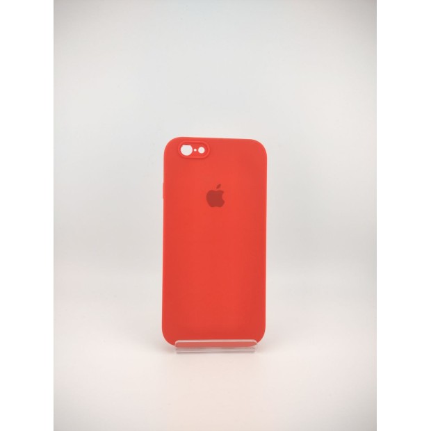 Силіконовий чохол Original Square RoundCam для Apple iPhone 6  /  6s (05) Product RED
