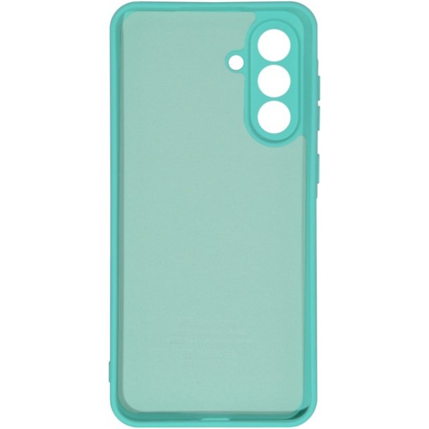 Силікон Original Premium Samsung Galaxy A56 (ShutCam) (Небесна Бірюза)
