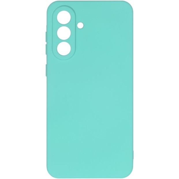 Силікон Original Premium Samsung Galaxy А36  /  А56 (ShutCam) (Небесна Бірюза)