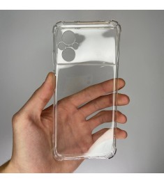 Силикон 6D Xiaomi Poco M5 (ShutCam) (Прозрачный)