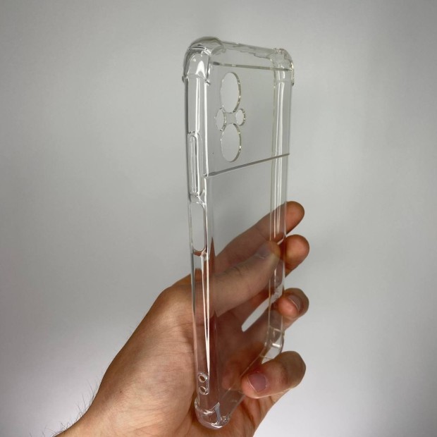 Силикон 6D Xiaomi Poco M5 (ShutCam) (Прозрачный)