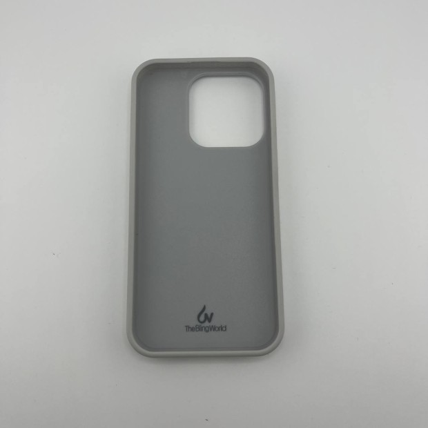 Чехол Bling World Rock Diamond iPhone 15 Pro Max (White Titanium) Чехол Bling World Rock Diamond iPhone 15 Pro Max (White Titanium)