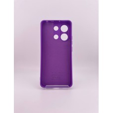 Силикон Original Xiaomi Redmi Note 13 4G (ShutCam) (Сиреневый)
