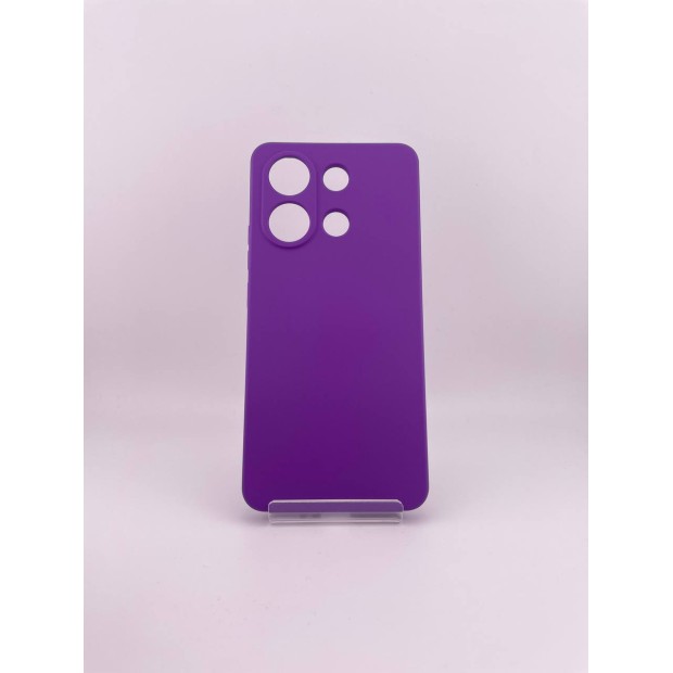 Силіконовий чохол Original Xiaomi Redmi Note 13 4G (ShutCam) (Фіолетовий)