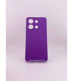 Силіконовий чохол Original Xiaomi Redmi Note 13 4G (ShutCam) (Фіолетовий)
