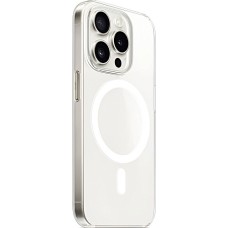 Накладка Blueo Crystal+ Drop Resistance MagSafe Apple iPhone 15 Pro Max (Transparent)