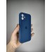 Оригінальний силіконовий чохол RoundCam для Apple iPhone 12 (22) синій кобальт