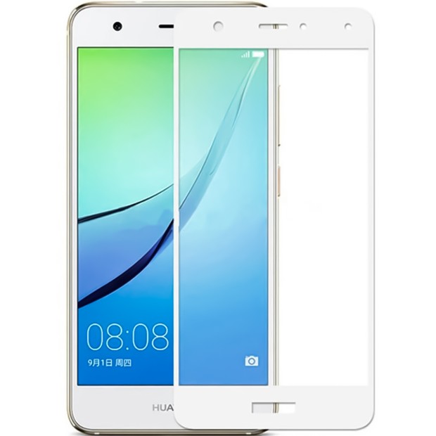 Защитное стекло 3D Huawei Y5 (2017) White Защитное стекло 3D Huawei Y5 (2017) White