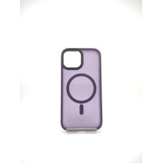 Чохол WAVE Matte Insane Case з MagSafe для iPhone 15 (Глибокий Пурпуровий)