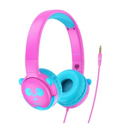 Детские наушники Hoco W31 (Розово-голубые)