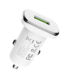 АЗУ-адаптер Borofone BZ12A QC3.0 (Белый)