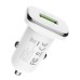 Borofone BZ12A QC3.0 Charger Adapter (White)